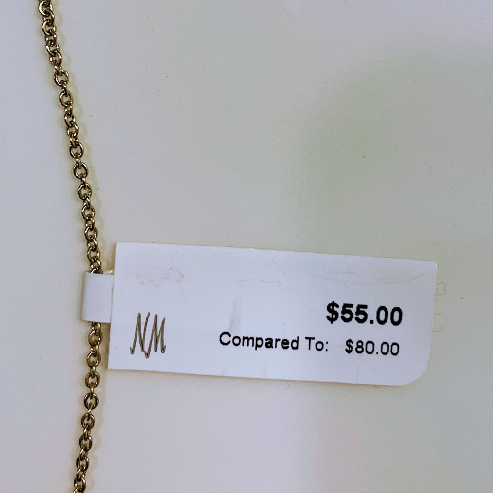Textured Gold Heart Necklace by Nashelle Jewelry for Neiman Marcus - Picture 5 of 9